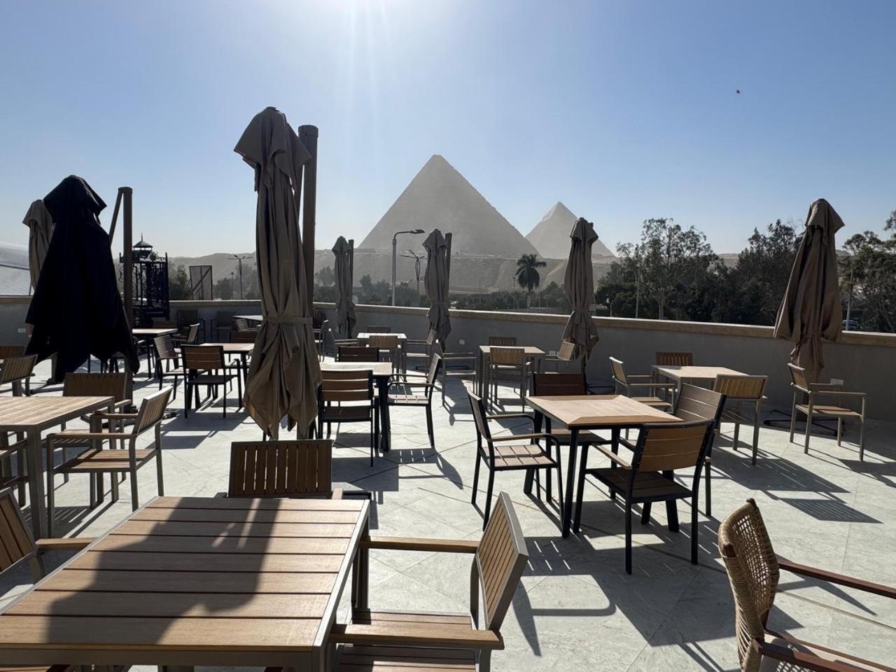 La Boutique Hotel - Vue Des Pyramides Kafret el-Gabal Exteriér fotografie