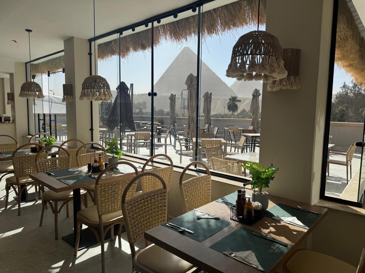 La Boutique Hotel - Vue Des Pyramides Kafret el-Gabal Exteriér fotografie