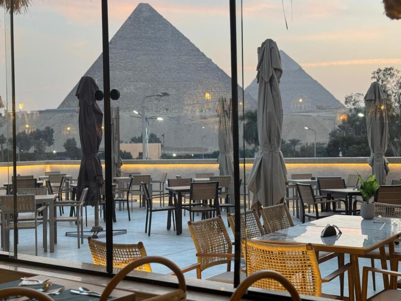 La Boutique Hotel - Vue Des Pyramides Kafret el-Gabal Exteriér fotografie