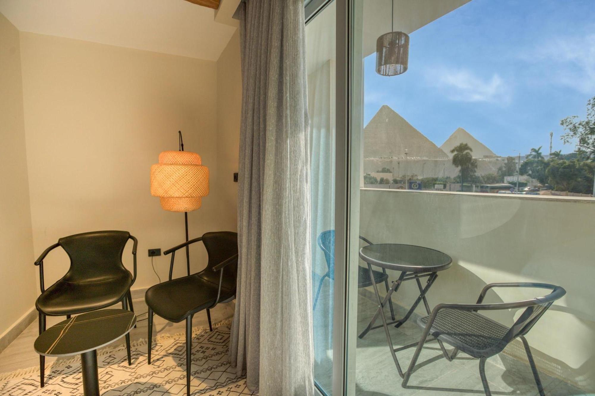 La Boutique Hotel - Vue Des Pyramides Kafret el-Gabal Exteriér fotografie