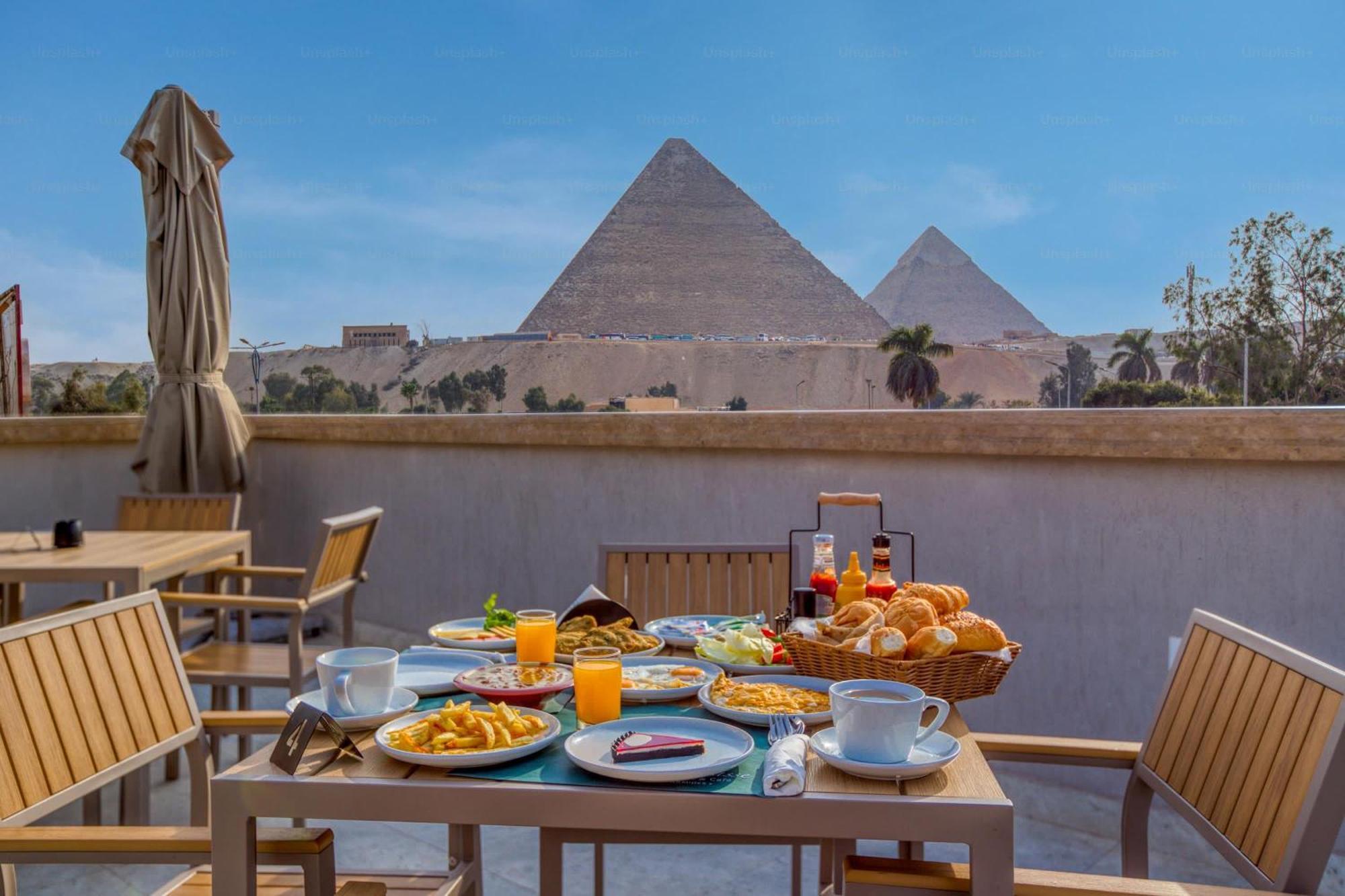 La Boutique Hotel - Vue Des Pyramides Kafret el-Gabal Exteriér fotografie