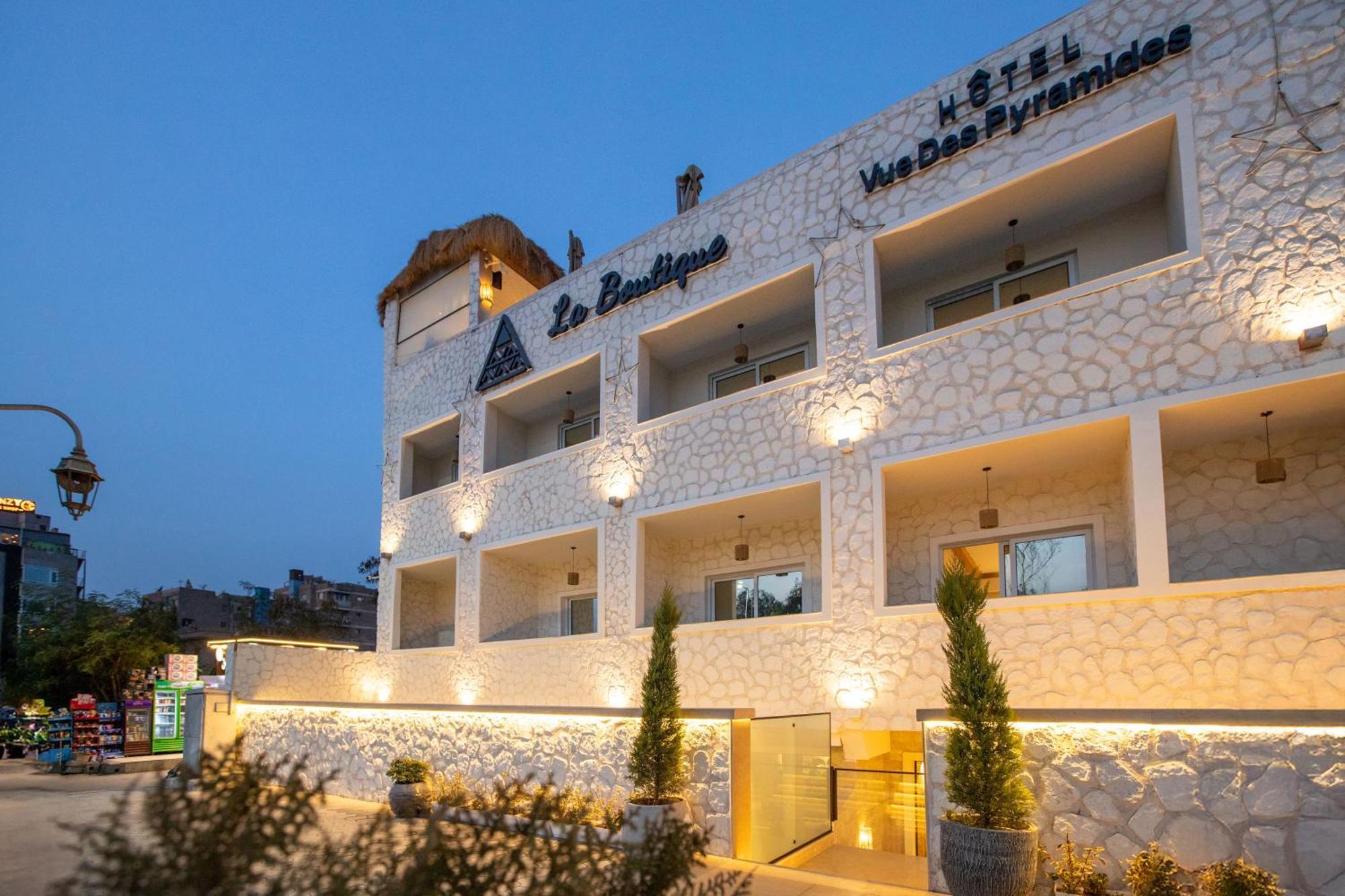 La Boutique Hotel - Vue Des Pyramides Kafret el-Gabal Exteriér fotografie