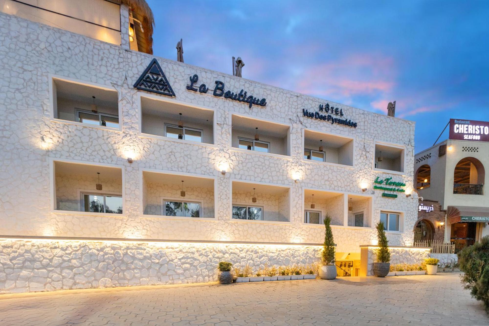 La Boutique Hotel - Vue Des Pyramides Kafret el-Gabal Exteriér fotografie